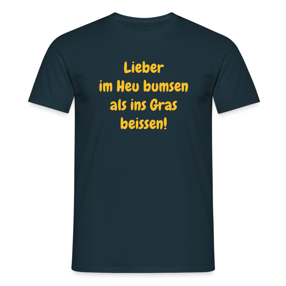 SSW2499Lieber im Heu bumsen als ins Gras beissen! - Navy