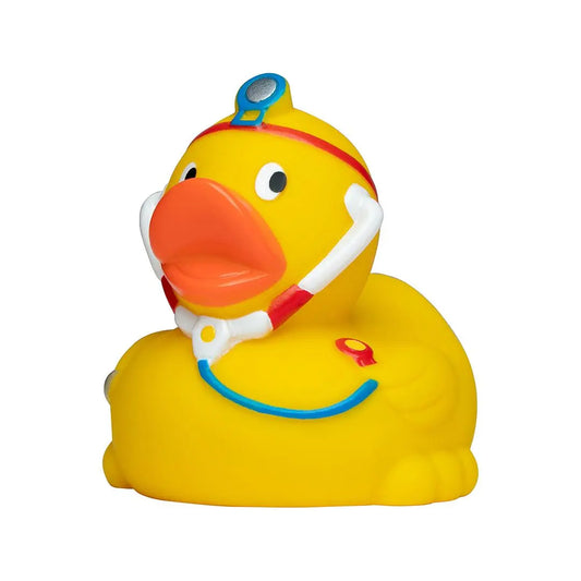 Badeente Doktor Quietsche-Ente Arzt - Ärztin Kuhlesprüche