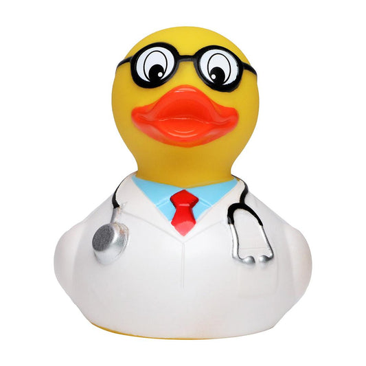 Badeente Professor Quietsche-Ente Bildung und Studium