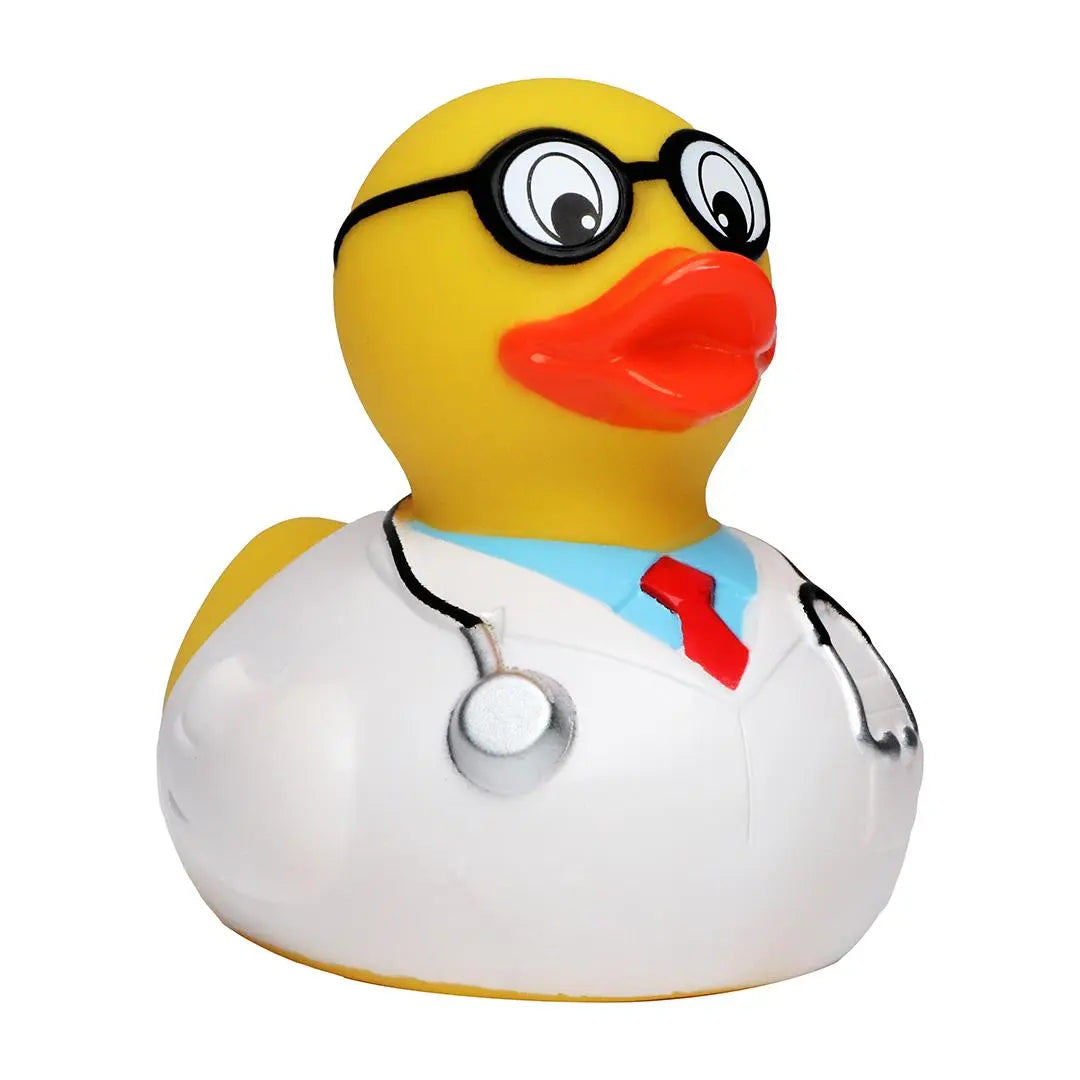 Badeente Professor Quietsche-Ente Bildung und Studium Kuhlesprüche