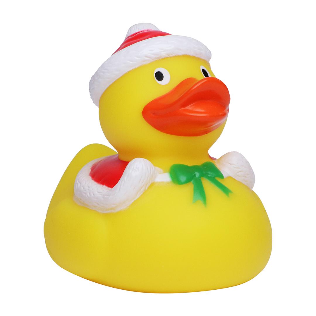 Badeente Weihnachten Quietsche-Ente für den Advent und das Weihnachtsfest Kuhlesprüche