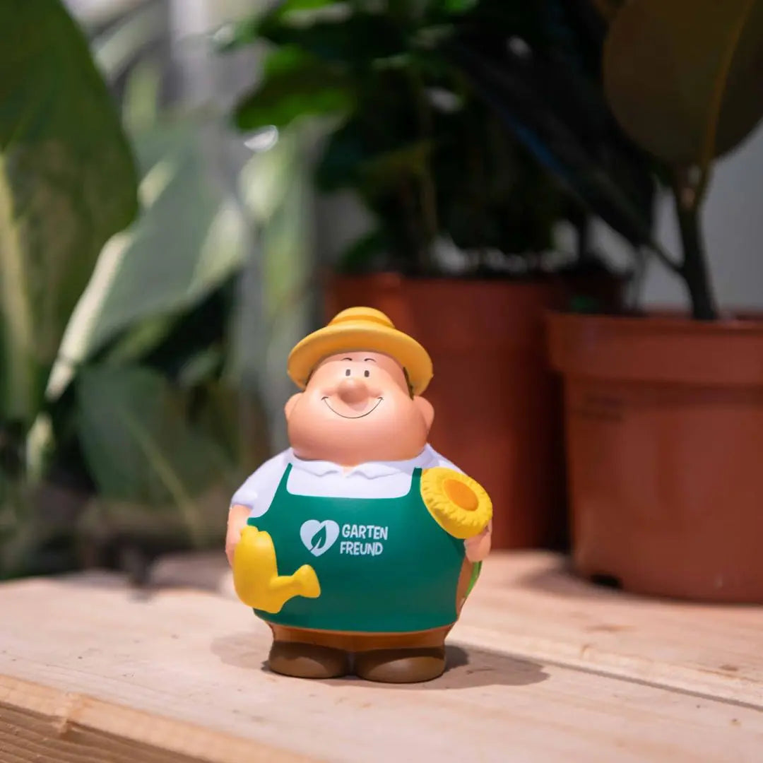 Gärtner Bert® mit Slogan Gartenfreund Kuhlesprüche