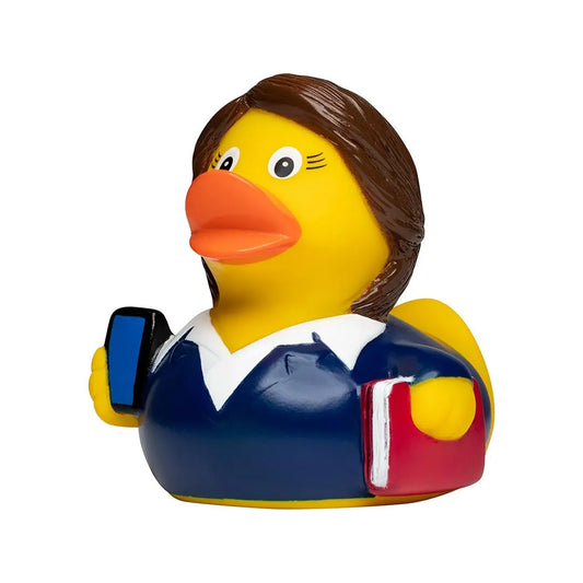 Quietsche-Ente Businesswoman Kuhlesprüche