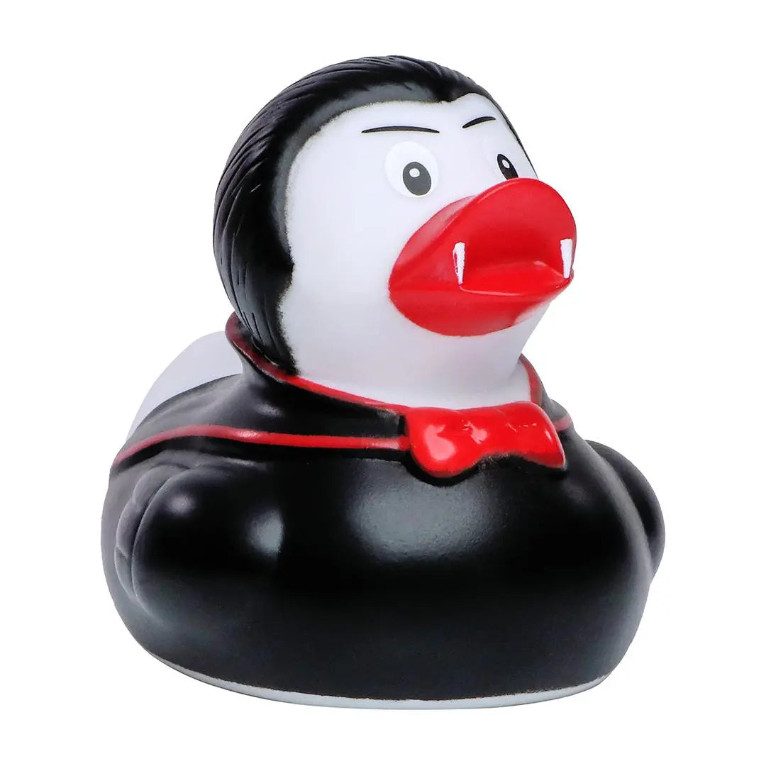 Quietsche-Ente Dracula Die Ente kann auch Buh! Quietsche-Ente Dracula ist schrecklich cool! Kuhlesprüche