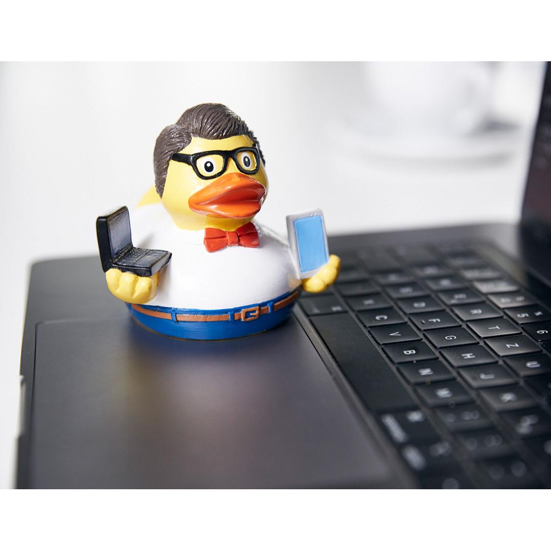 Quietsche-Ente Nerd