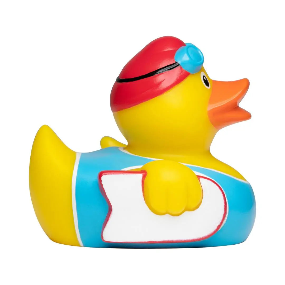 Quietsche-Ente Schwimmanfänger Der Held für alle Wasserratten! Kuhlesprüche