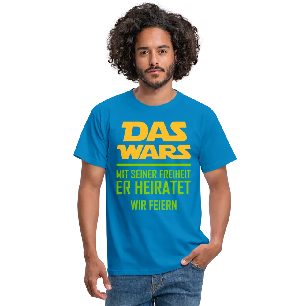 Das wars er Heiratet - Royalblau
