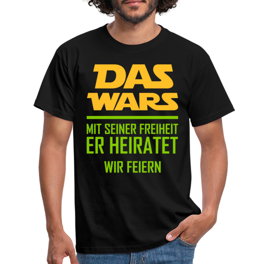 Das wars er Heiratet - Schwarz