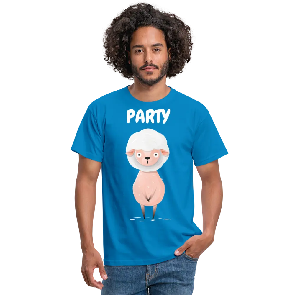 Party Schaf - Royalblau