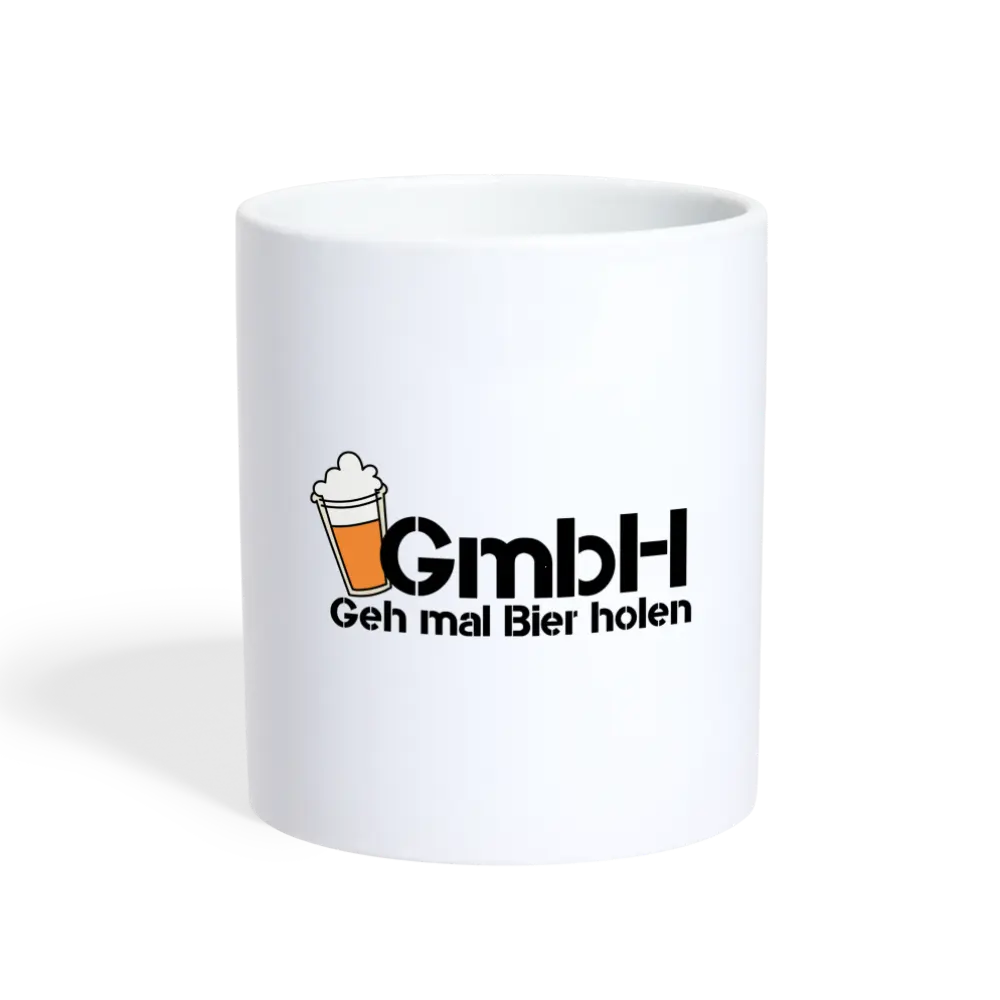 GMBH geh mal Bier holen - weiß