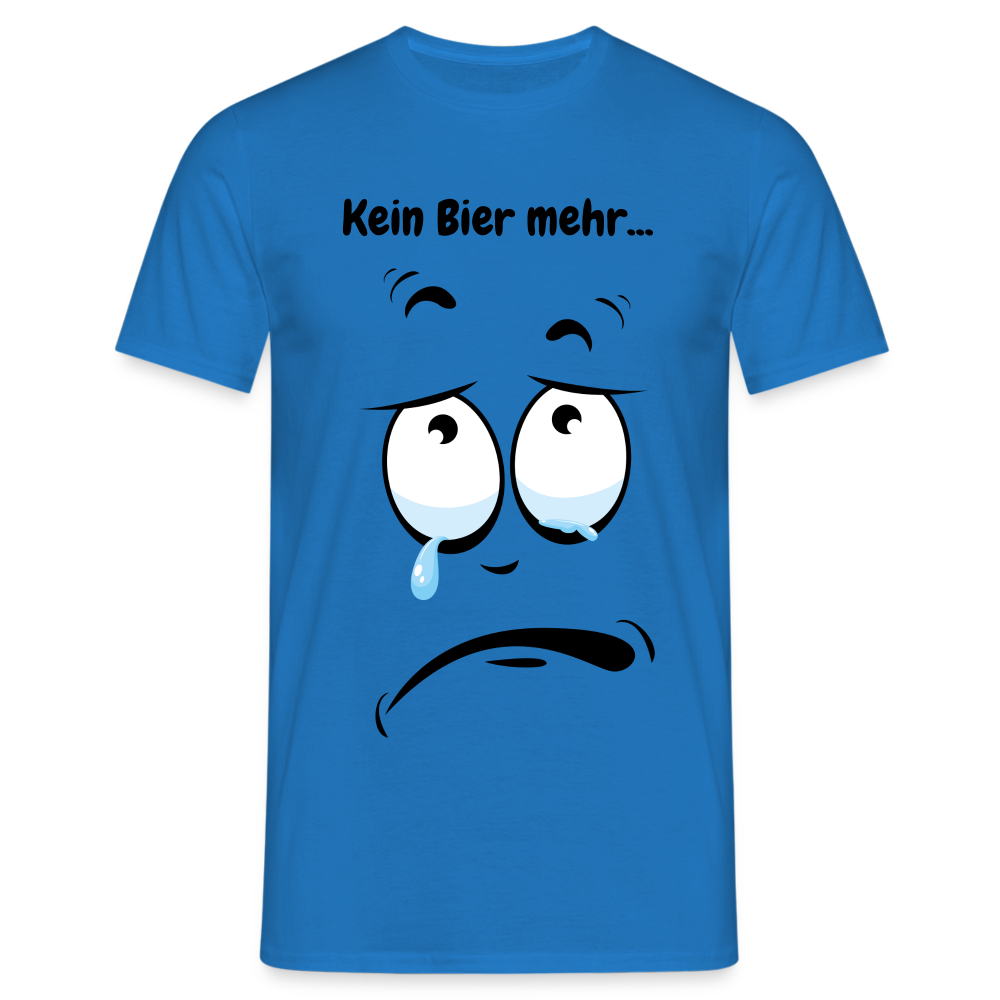 Kein Bier mehr... - Royalblau