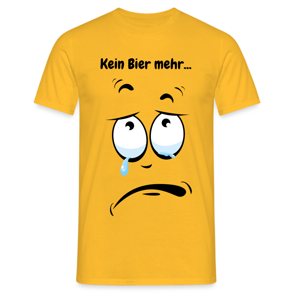 Kein Bier mehr... - Gelb