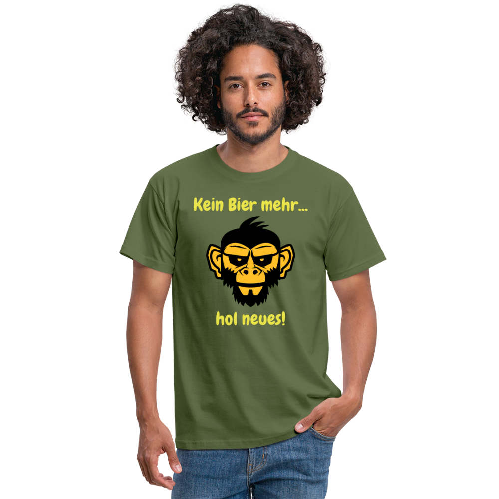 Kein Bier mehr...hol neues - Militärgrün