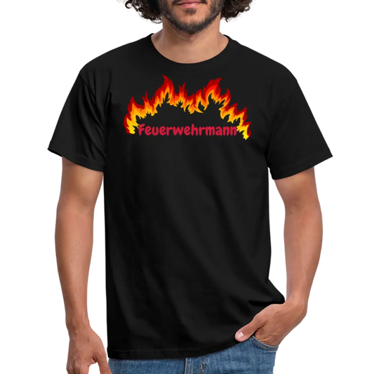 Feuerwehrmann - Schwarz