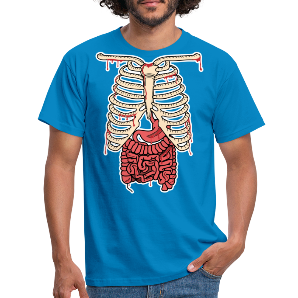 Organe im Brustraum und Bauchraum - Royalblau
