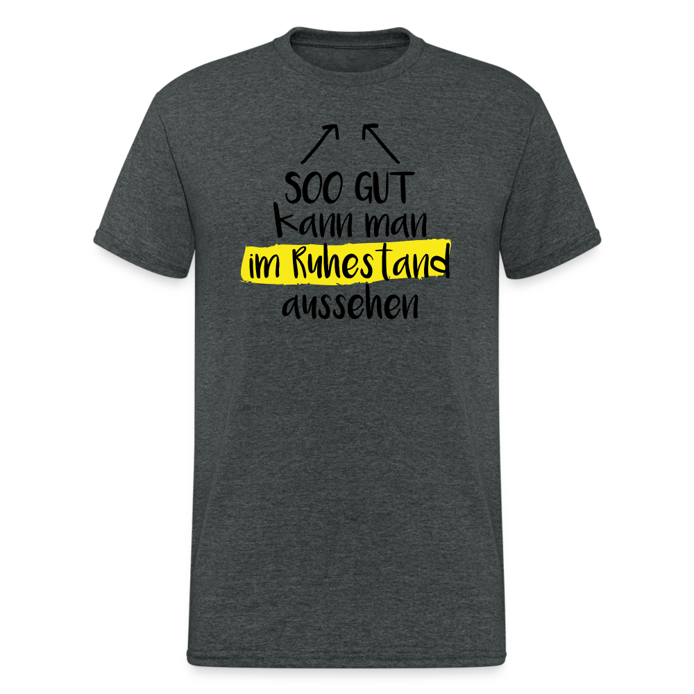 im Ruhestand - Dunkelgrau meliert