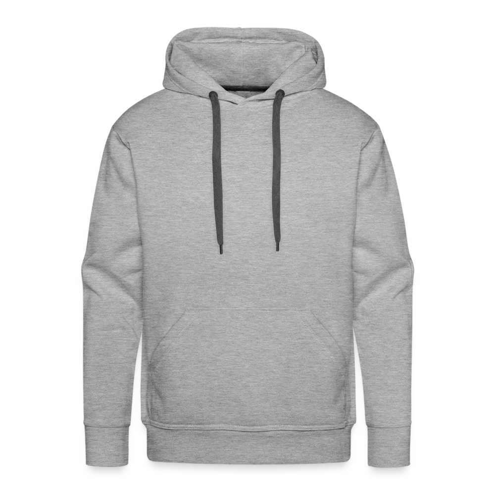 Hoodie Kriminell Hände verschränkt - Grau meliert