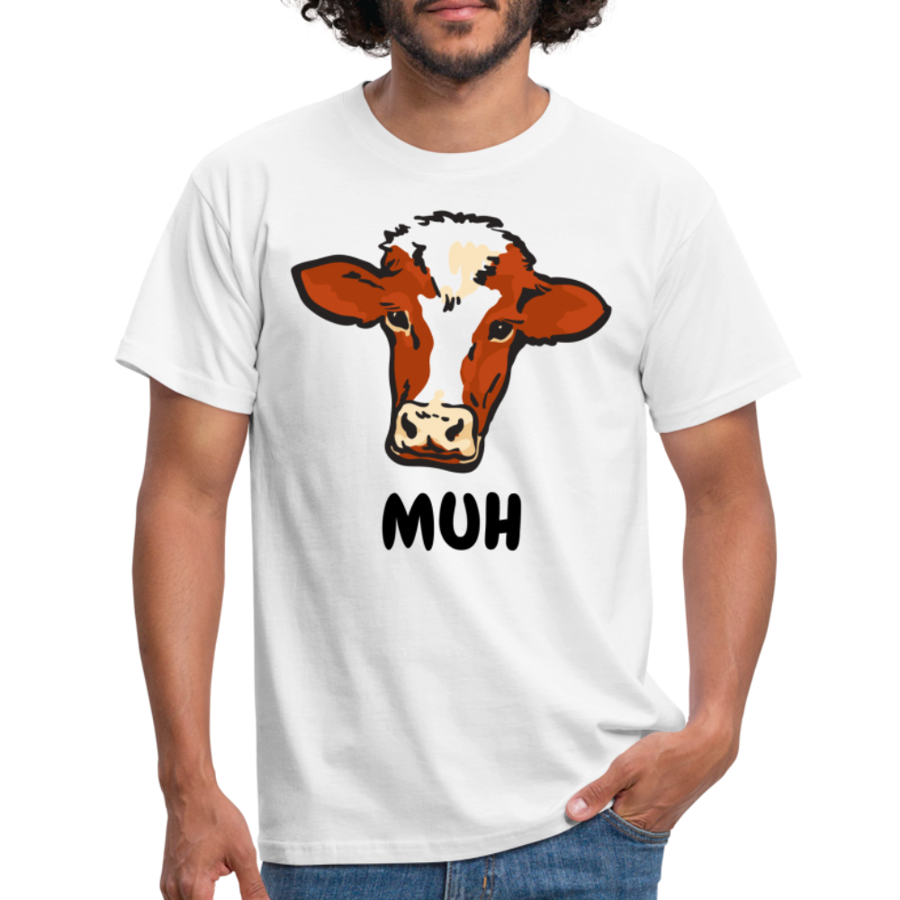 Kuh MUH - weiß