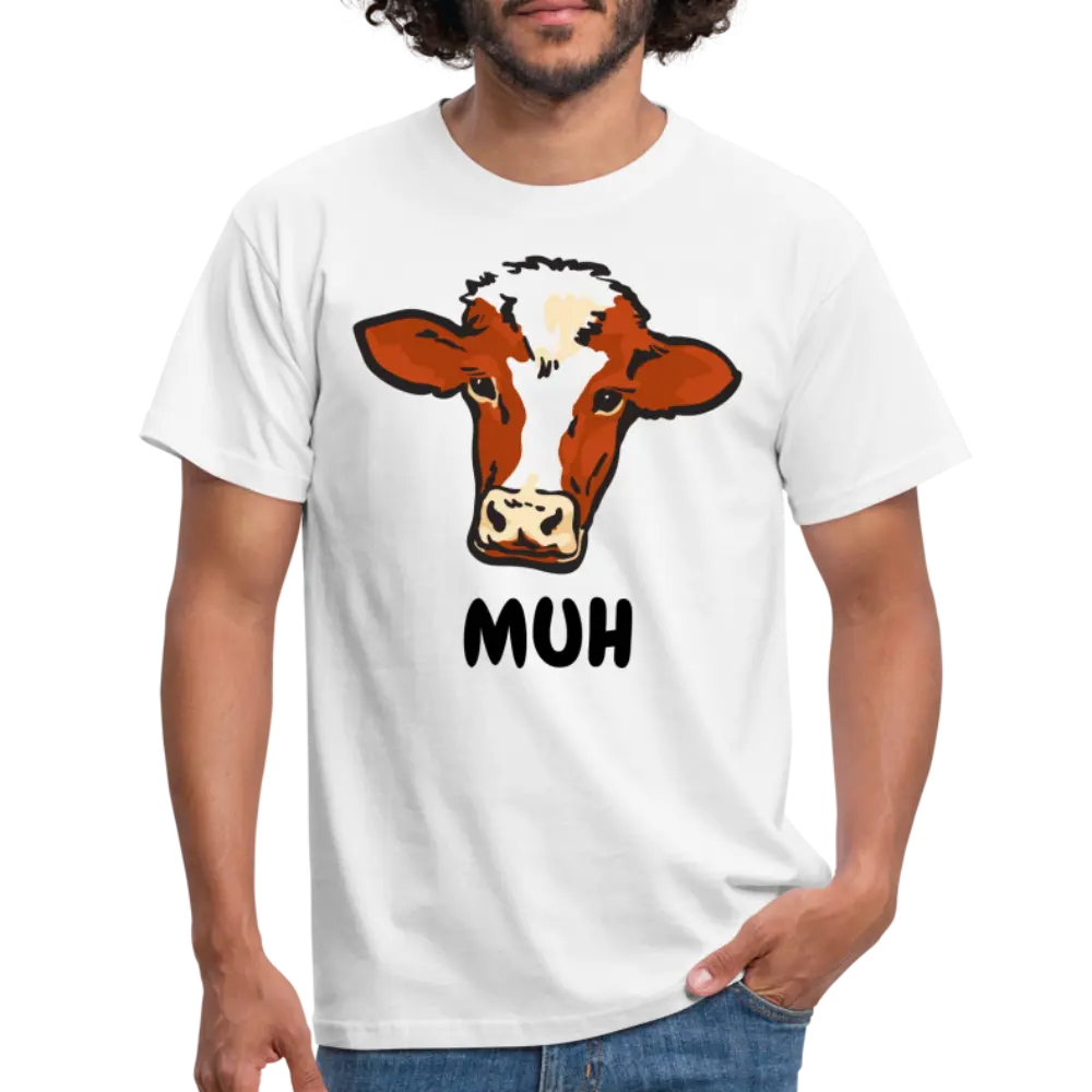 Kuh MUH - weiß