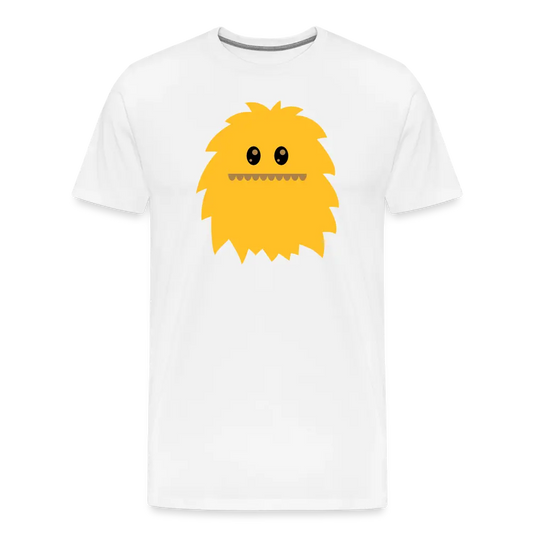 Monster emoji - weiß