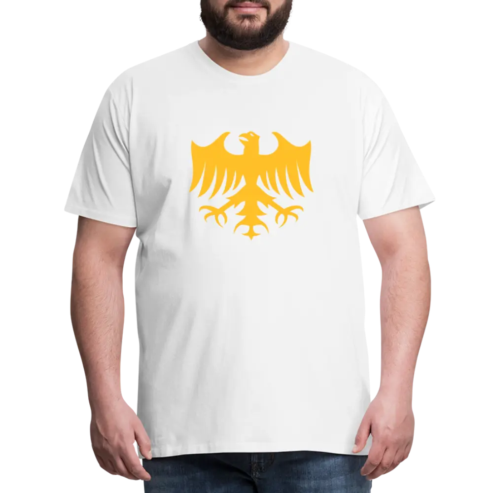 Adlerflagge - weiß