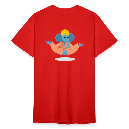 Meditation Elephant - Rot