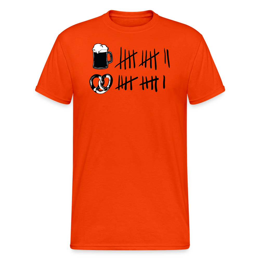 Oktoberfest beer & pretzels - kräftig Orange