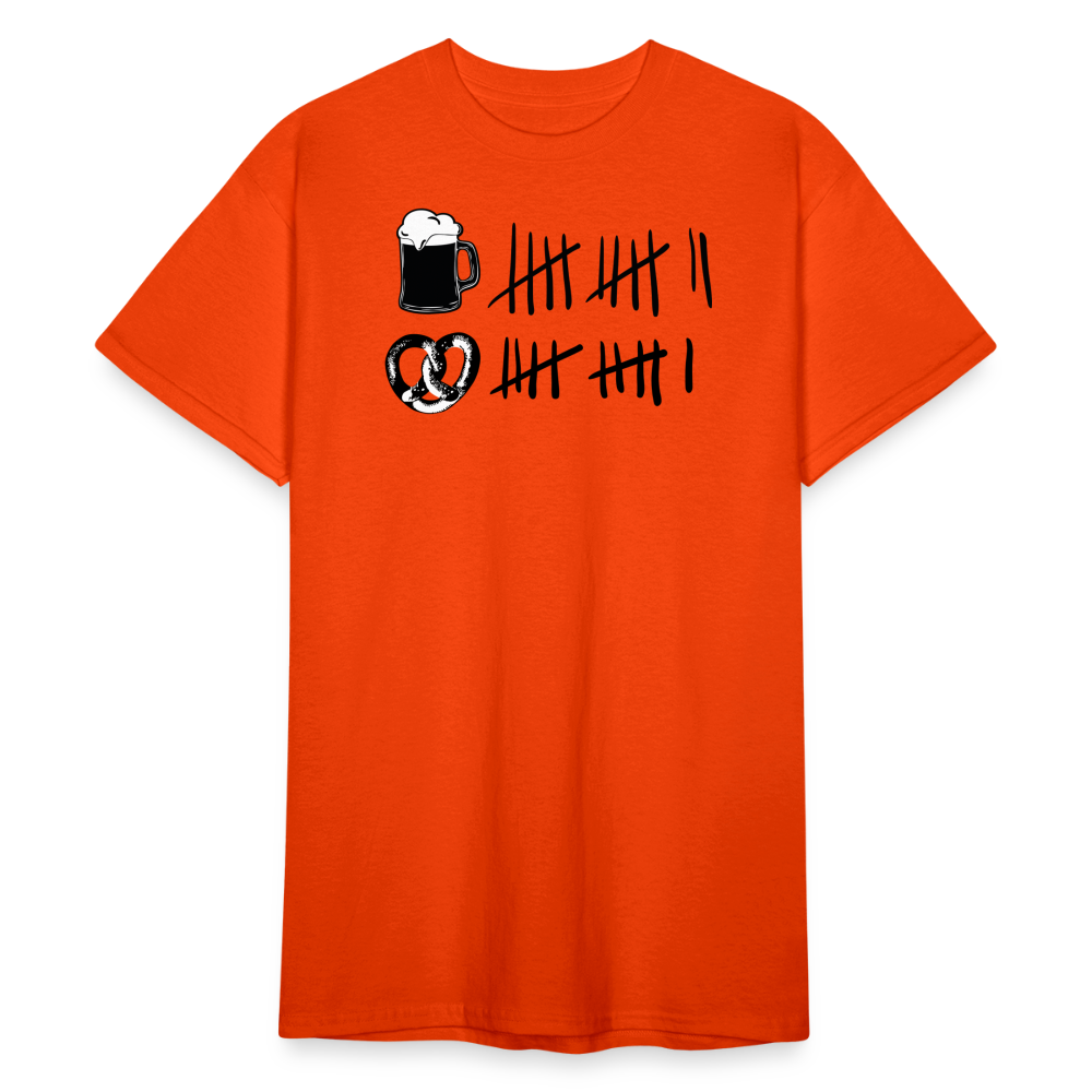 Oktoberfest beer & pretzels - kräftig Orange