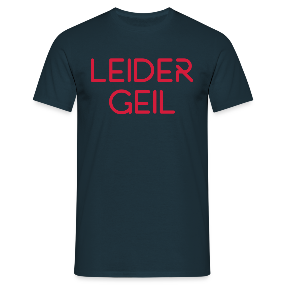 LEIDER GEIL in Rot - Navy