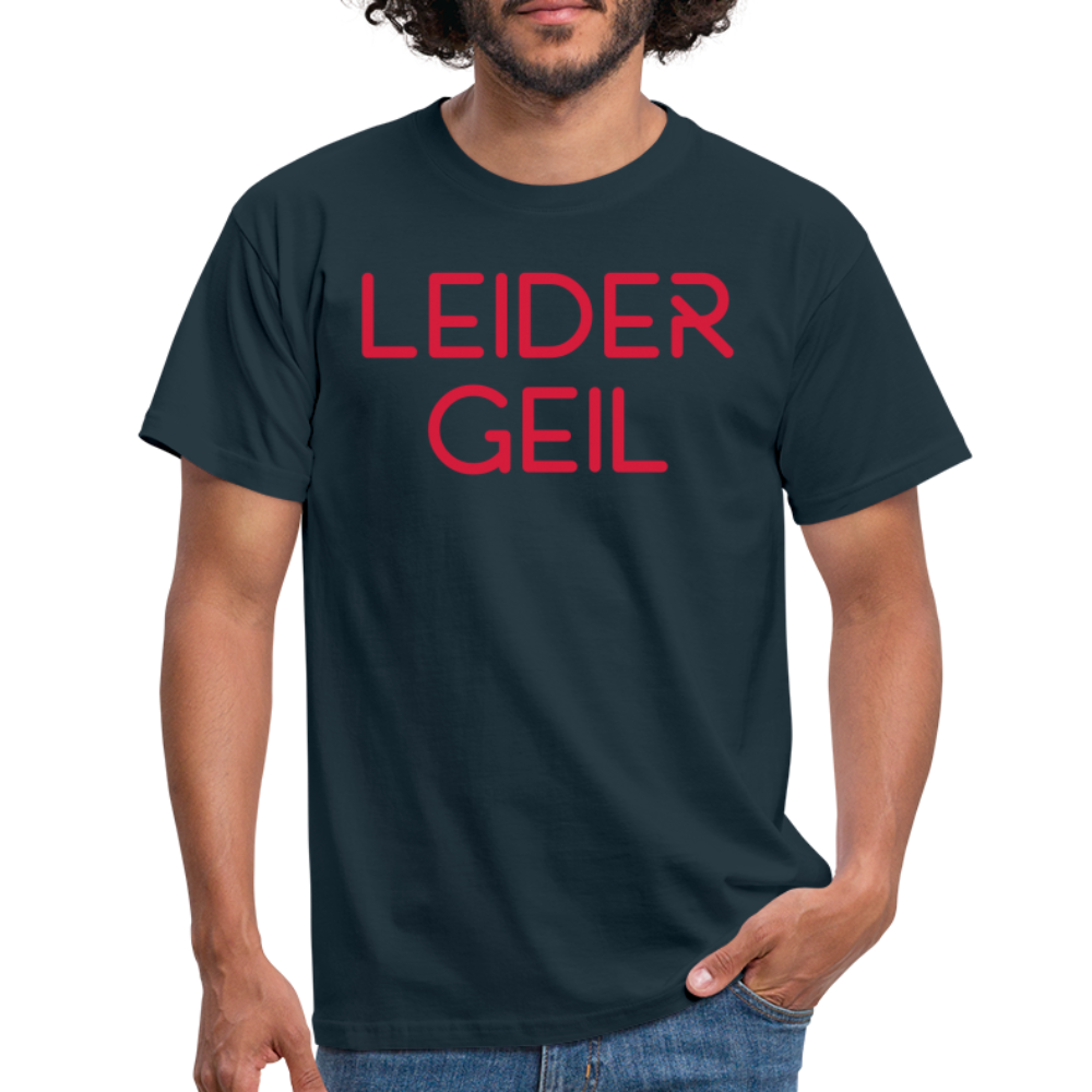 LEIDER GEIL in Rot - Navy