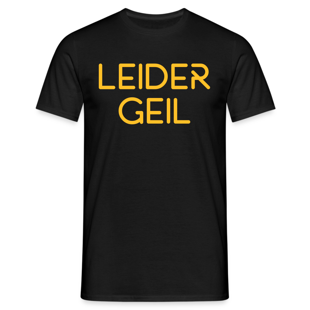 LEIDER GEIL in Gelb - Schwarz