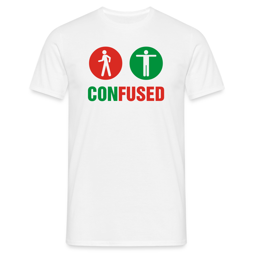 Verwirrt - weiß