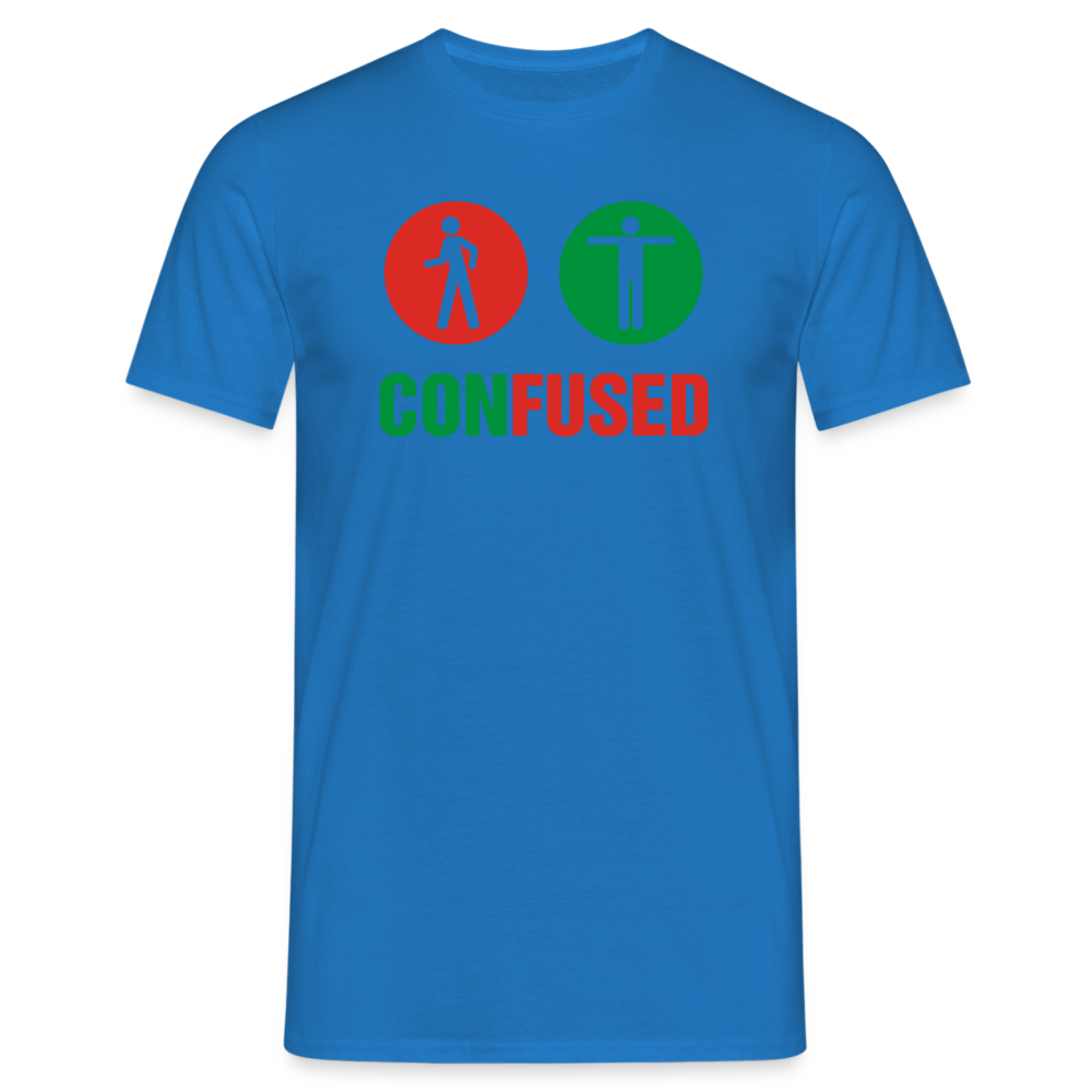 Verwirrt - Royalblau