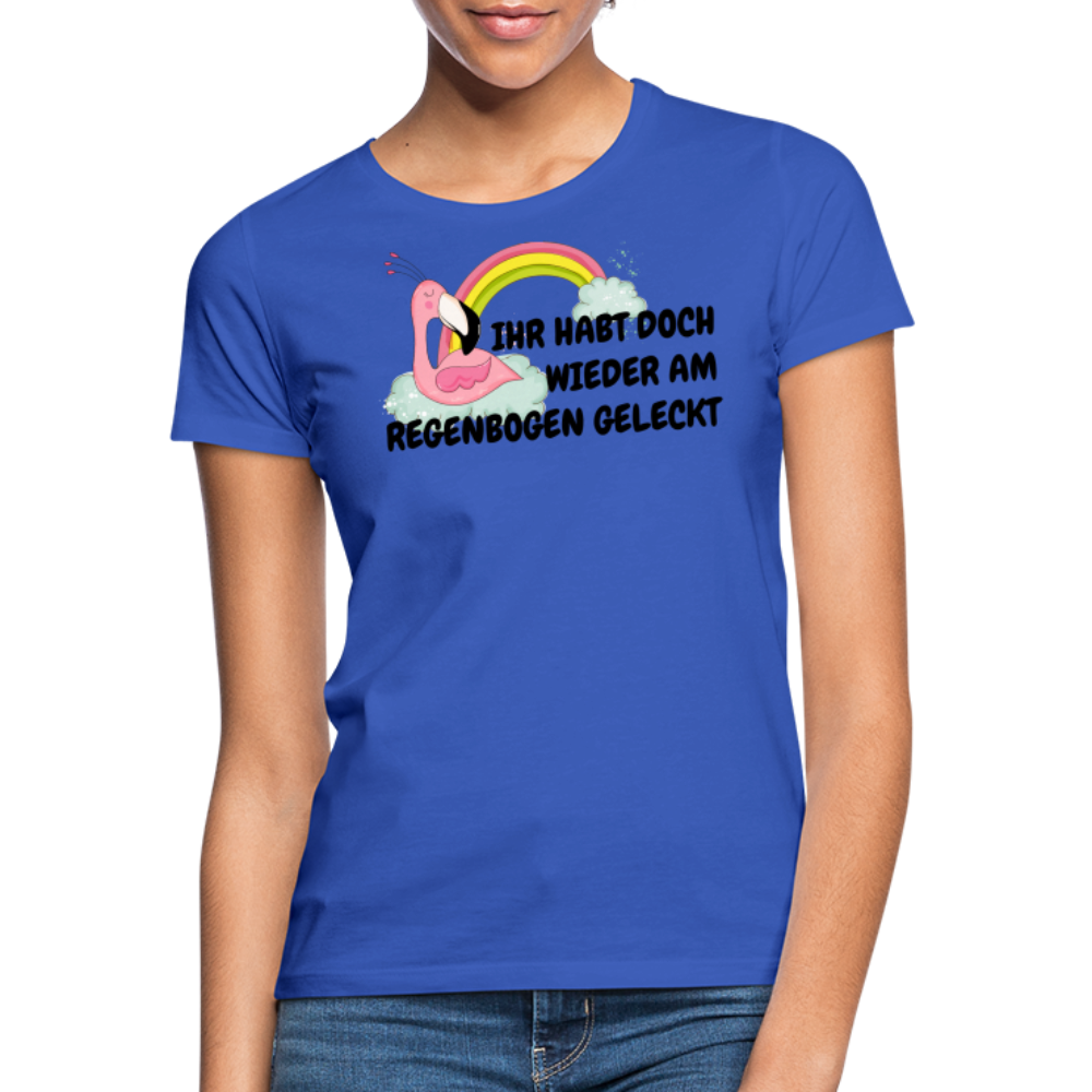 IHR HABT DOCH WIEDER AM REGENBOGEN GELECKT - Royalblau