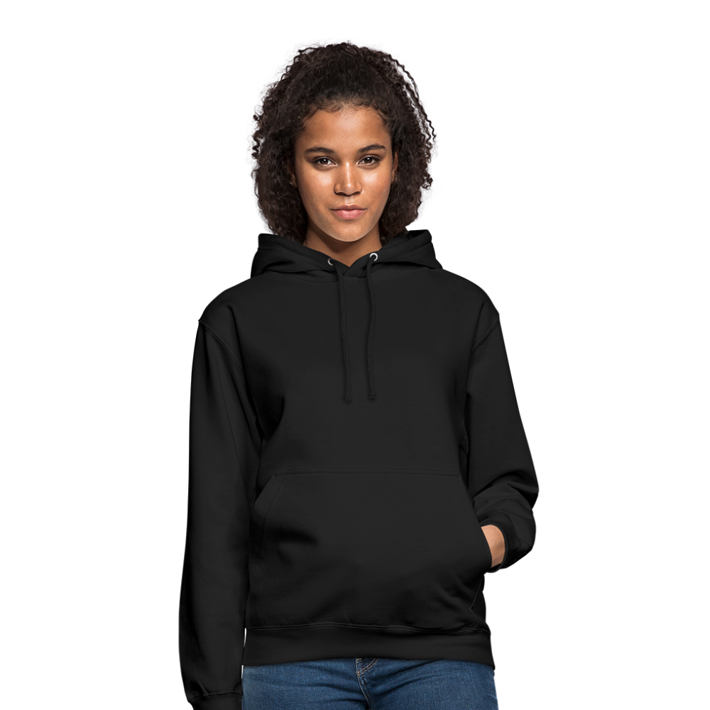 Pferdeliebe Hoodie mit Wunschname vom Pferd - Schwarz