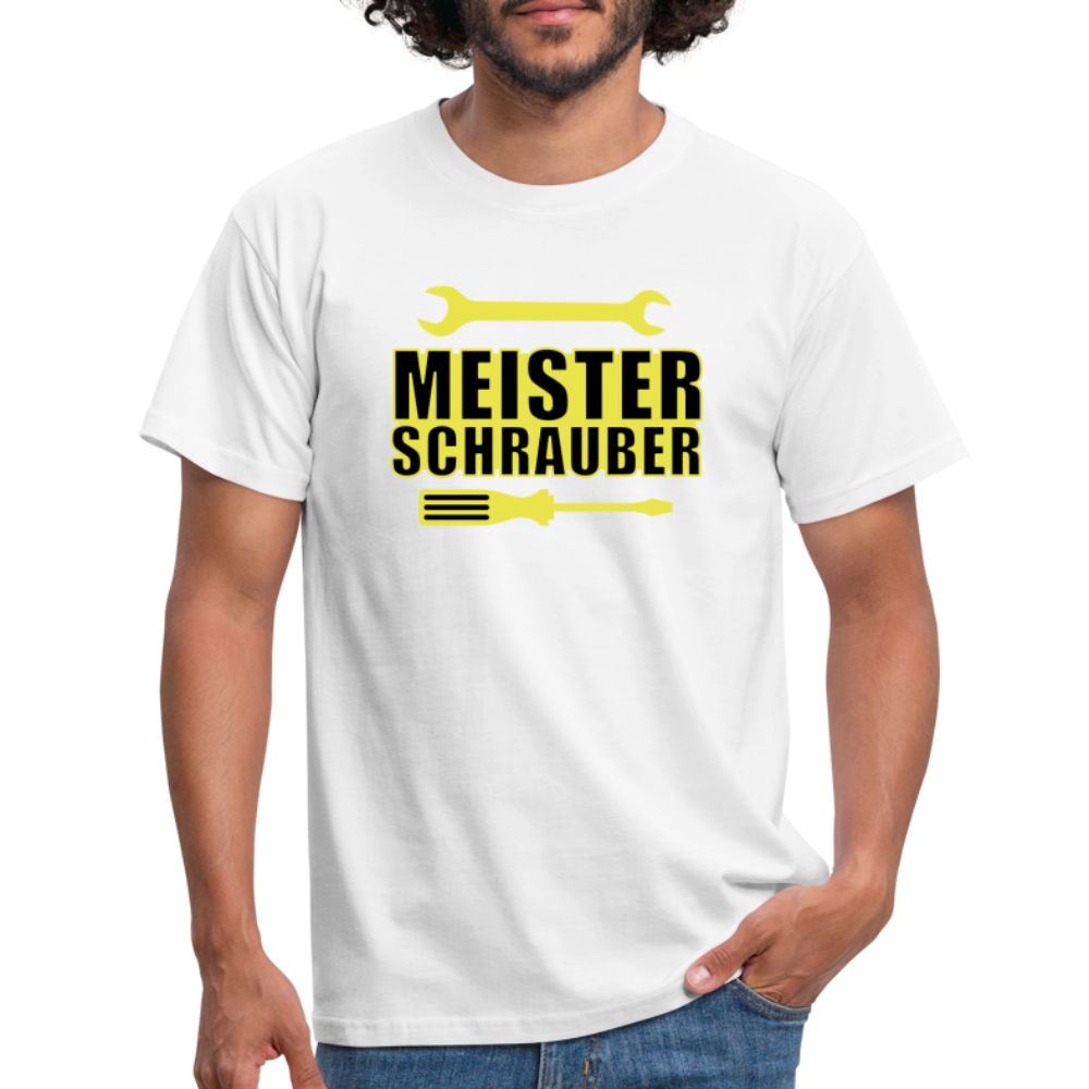 Meister Schrauber - weiß