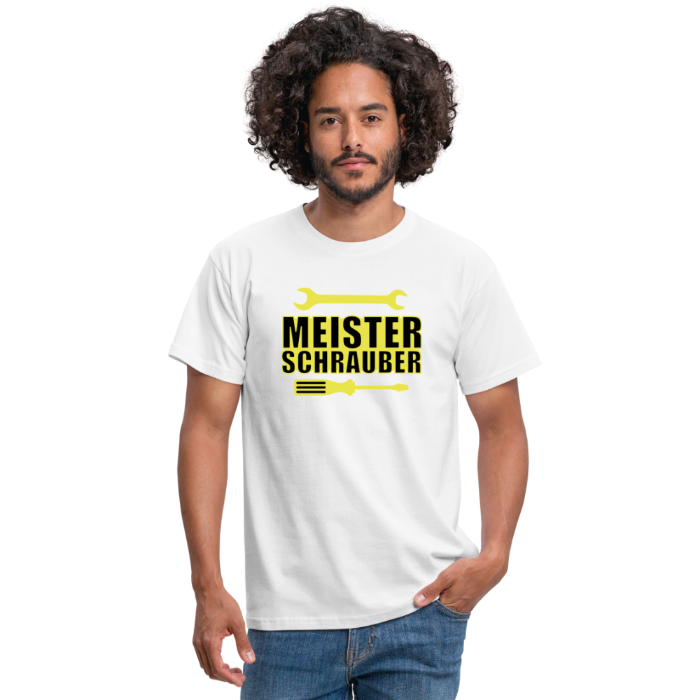 Meister Schrauber - weiß