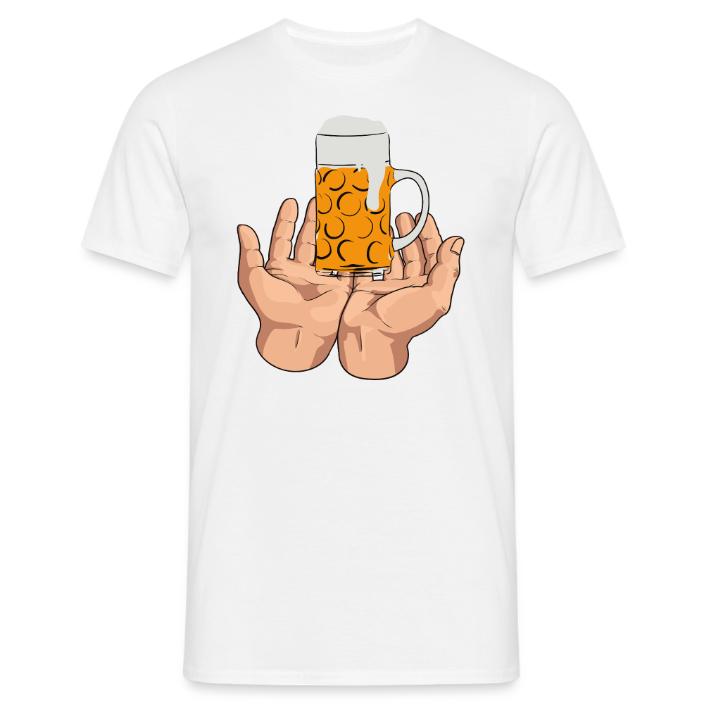 Bitte ein Maßkrug - weiß