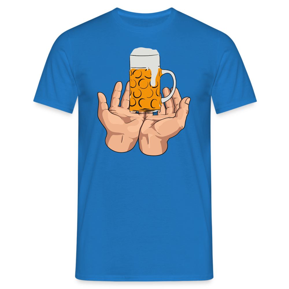 Bitte ein Maßkrug - Royalblau