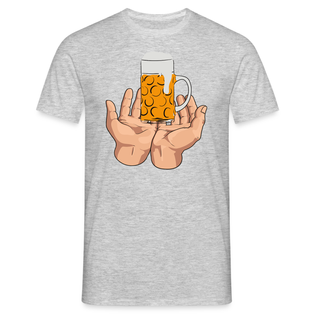 Bitte ein Maßkrug - Grau meliert