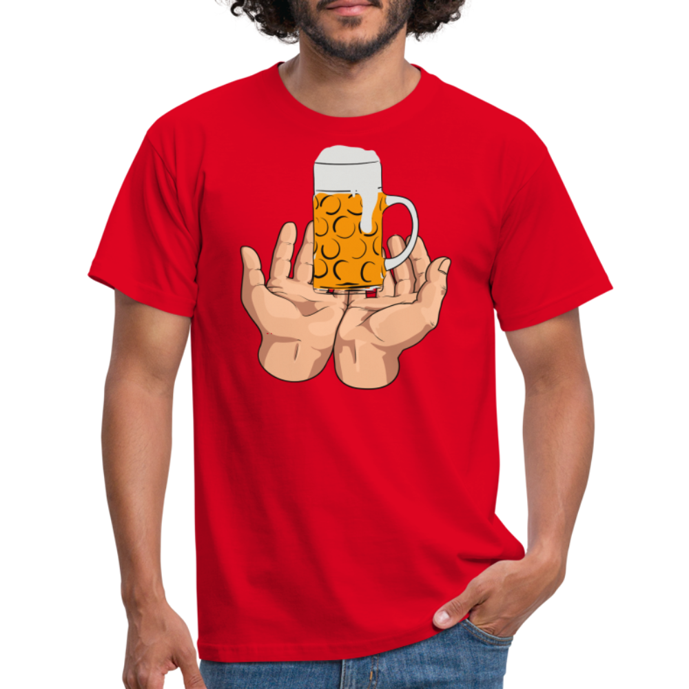 Bitte ein Maßkrug - Rot