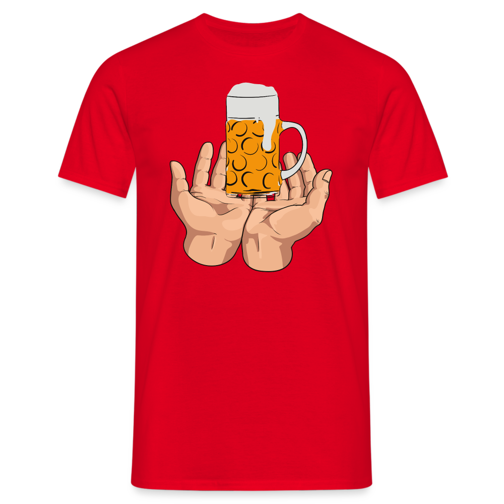Bitte ein Maßkrug - Rot