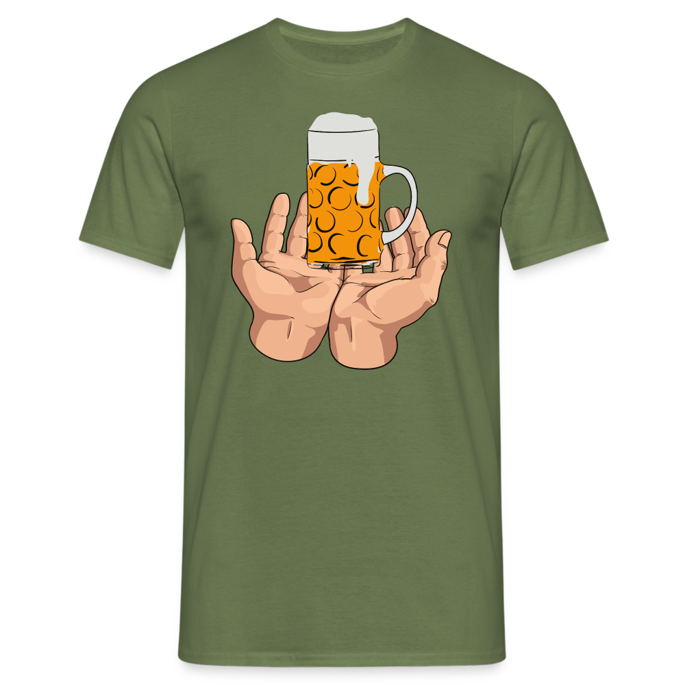 Bitte ein Maßkrug - Militärgrün