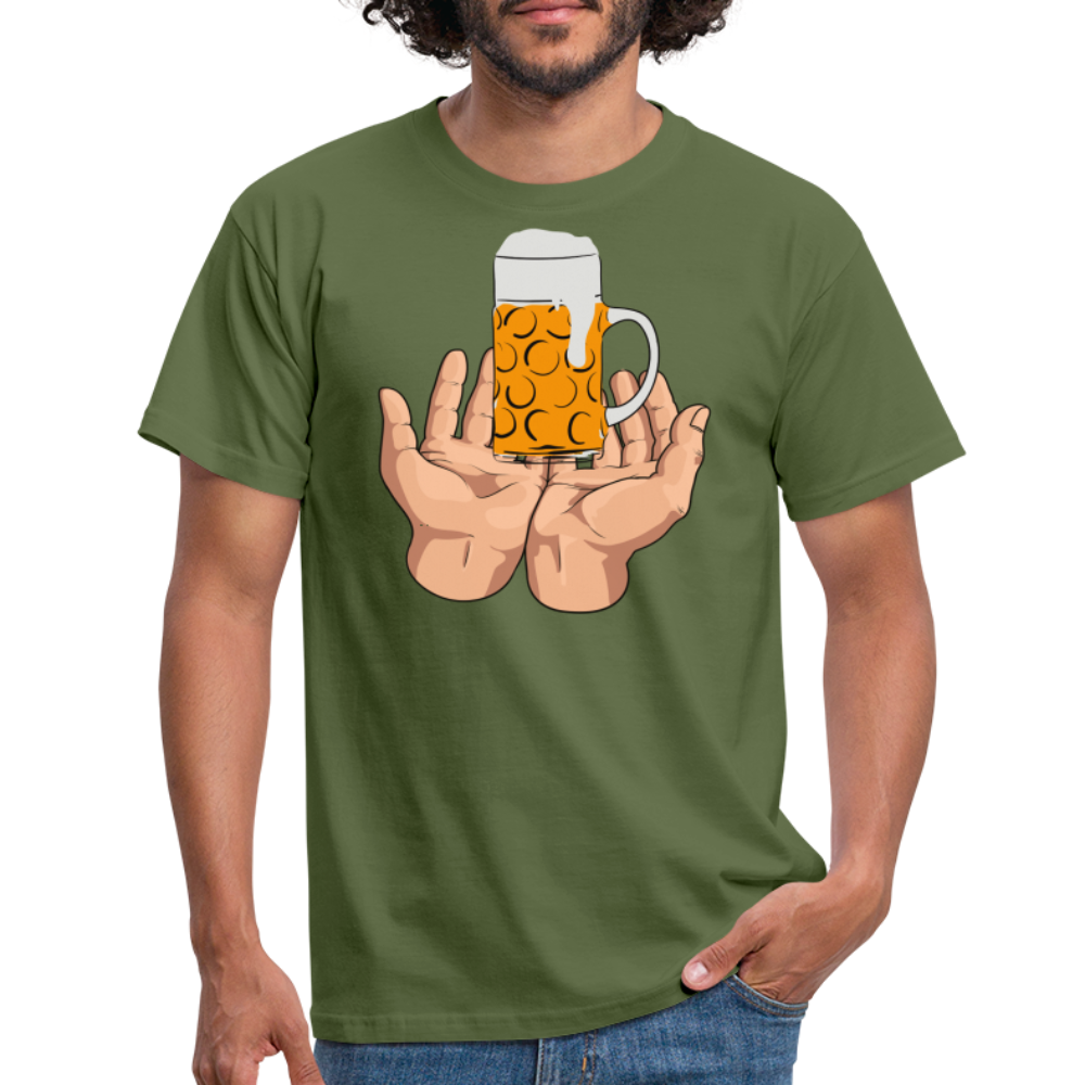 Bitte ein Maßkrug - Militärgrün