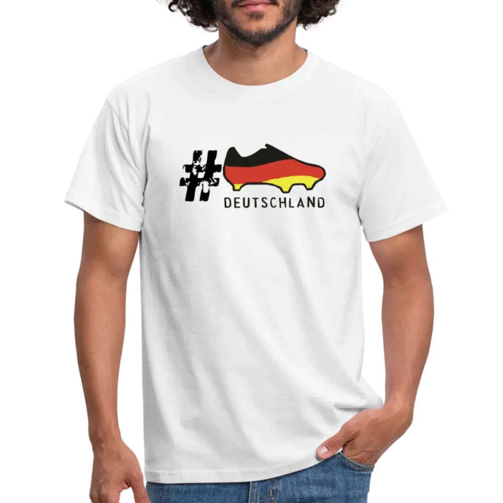 Hashtag Deutschland - weiß