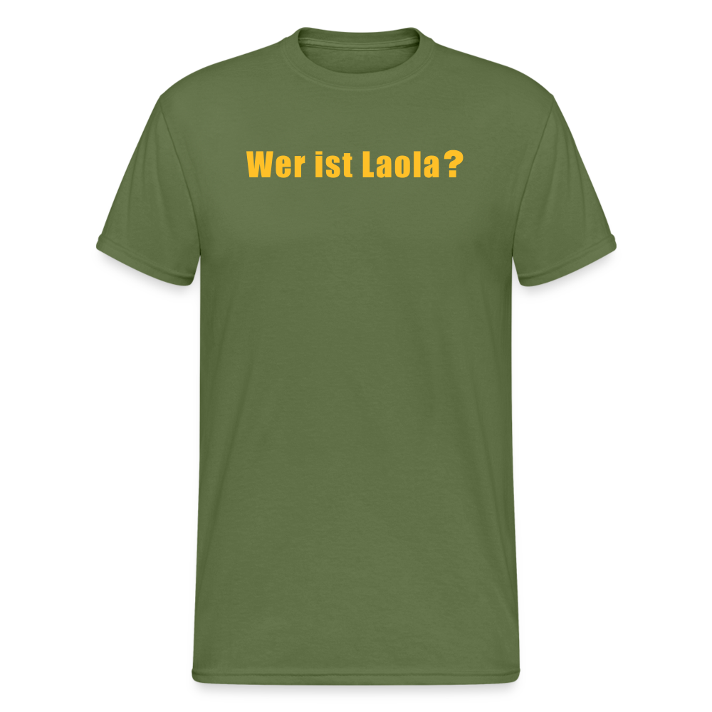 Wer ist Laola - Militärgrün