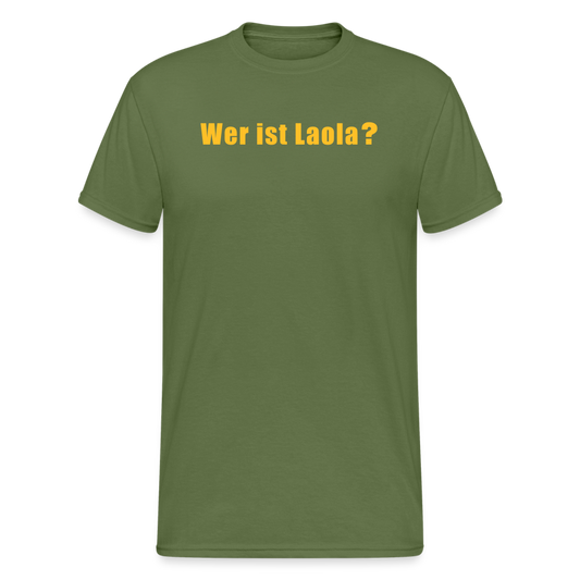 Wer ist Laola - Militärgrün