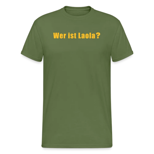 Wer ist Laola - Militärgrün