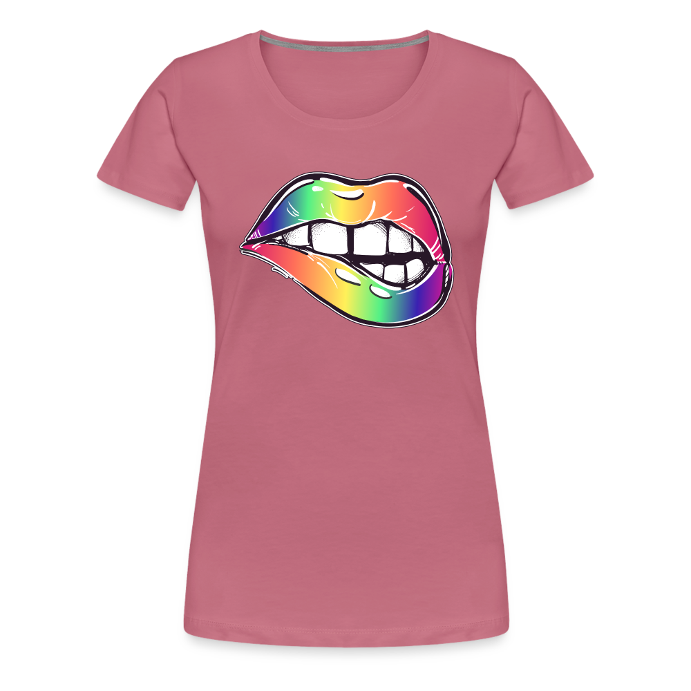 Mund Frauen Tshirts - Malve