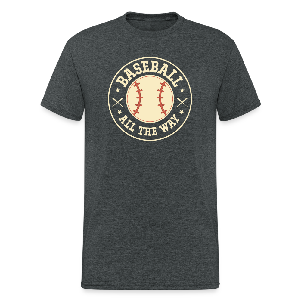 Baseball_All_The_Way - Dunkelgrau meliert
